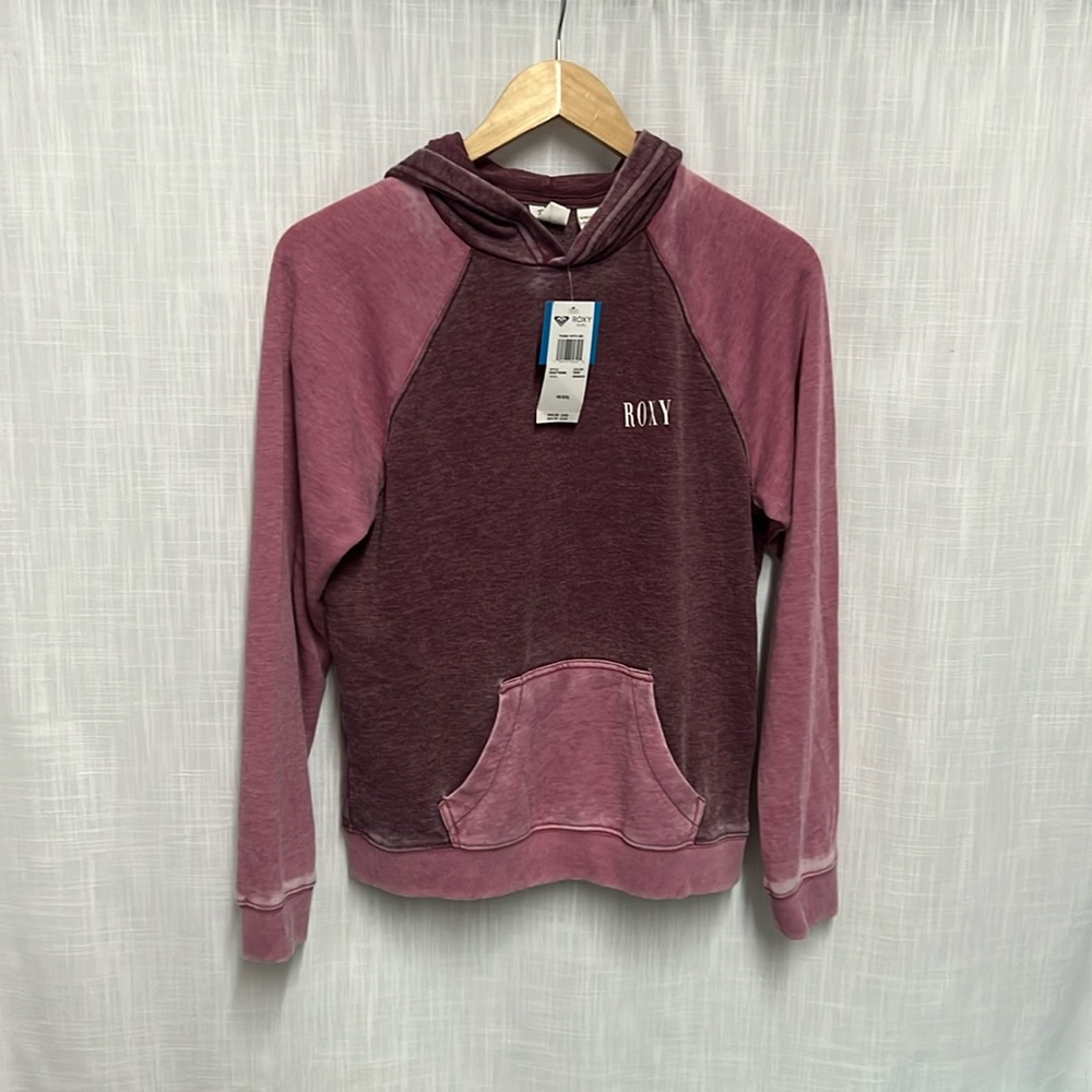 Roxy sweatshirt, pink and purple size 16/XXL